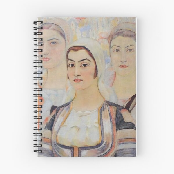 Item preview, Maidens - Young Women in Folk Clothes by Vladimir Dimitrov Maistora (the Master) designed and sold by clon-dot-net.