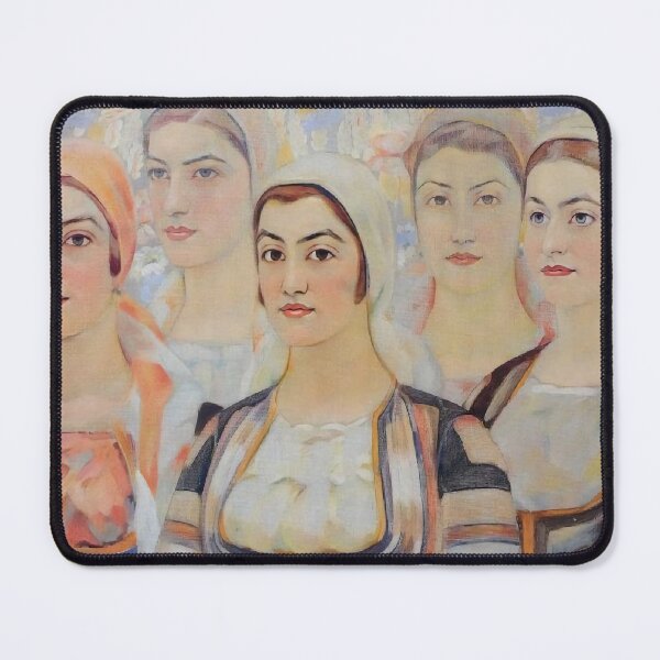 Item preview, Maidens - Young Women in Folk Clothes by Vladimir Dimitrov Maistora (the Master) designed and sold by clon-dot-net.