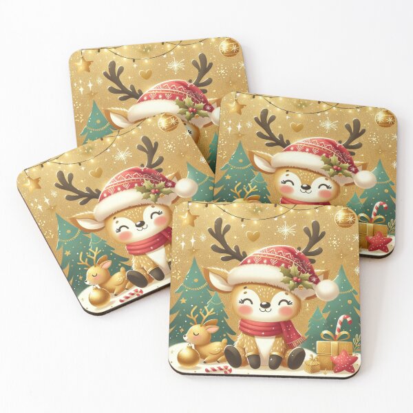 Item preview, cute xmas deer designed and sold by Greydate.
