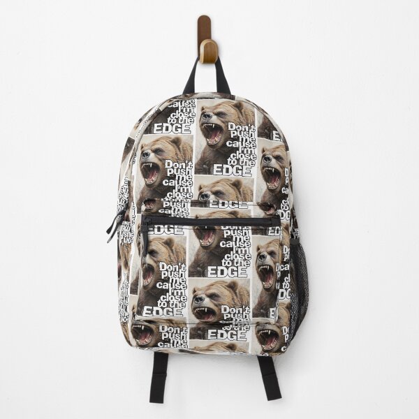 Item preview, Grizzly close to the Edge; designed and sold by StickerApe.