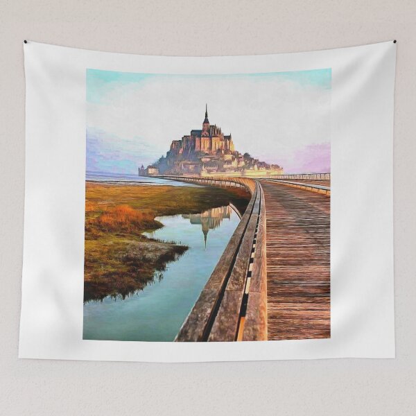 Item preview, St Michael's Mount designed and sold by Yorgos Daskalakis.