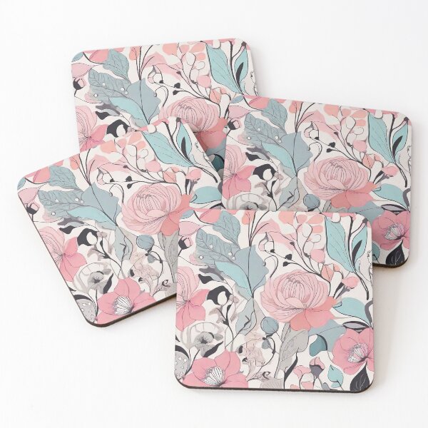 Item preview, design printed in pink tones flowers elegance woman designed and sold by Carlos Gudino.