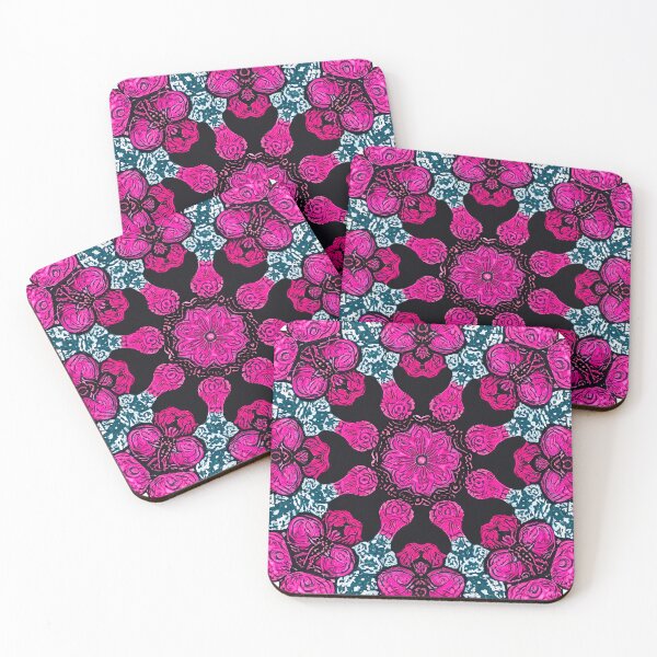 Aperçu de l'œuvre Motif rose créée et vendue par Pattern-life-.