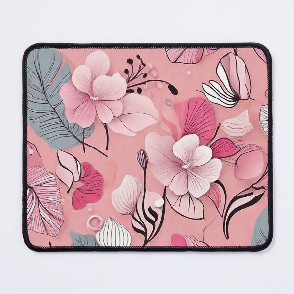 Item preview, Huge pink flowers for cute woman spring fashion designed and sold by Carlos Gudino.