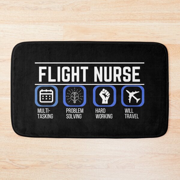 Item preview, Flight Nurse Beautiful Typography designed and sold by Kei-O-kay.