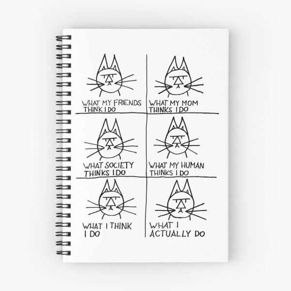 Item preview, FeltTipCat - What I Actually Do designed and sold by felttipcat.