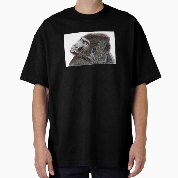 Item preview, A sad gorilla designed and sold by mayerarts.