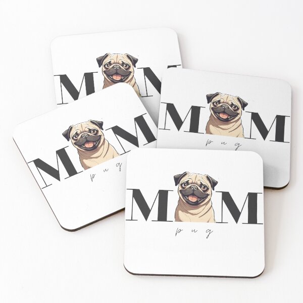 Item preview, Dog Mom PUG designed and sold by GoodyPaws.