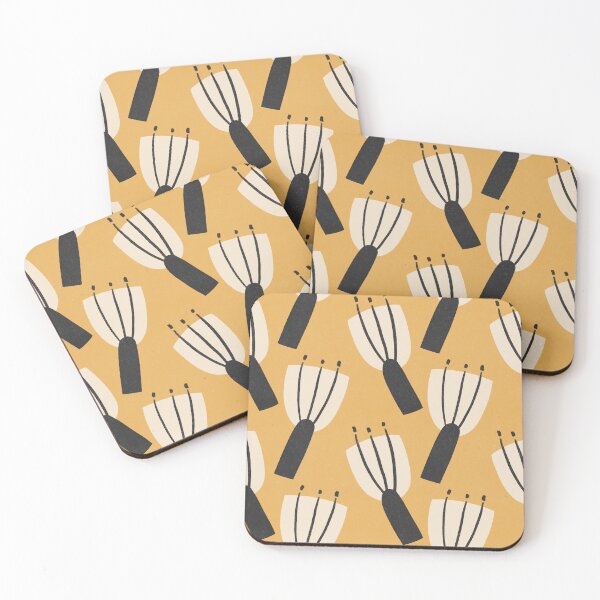Item preview, Yellow field flowers designed and sold by janedrawsthings.
