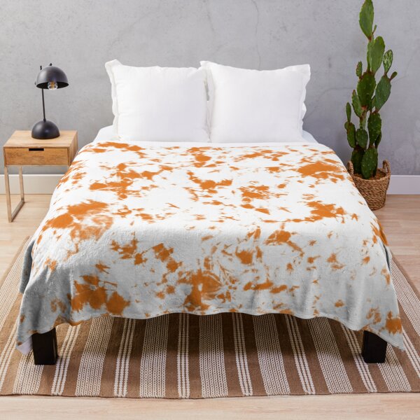 Item preview, Orange and white Storm - Tie-Dye Shibori Texture designed and sold by marufemia.