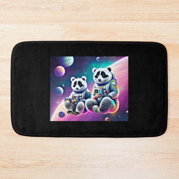 Item preview, Pandas in space designed and sold by Flowerslaps.