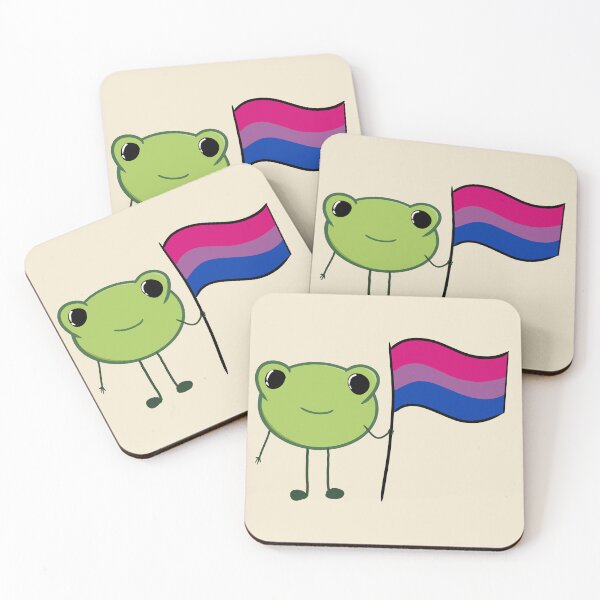 Item preview, Bisexual frog designed and sold by hellenjellen.