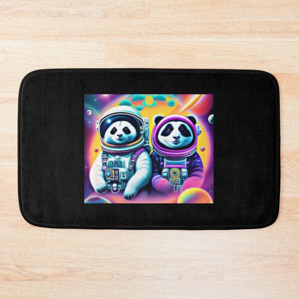 Item preview, Pandas in space designed and sold by Flowerslaps.