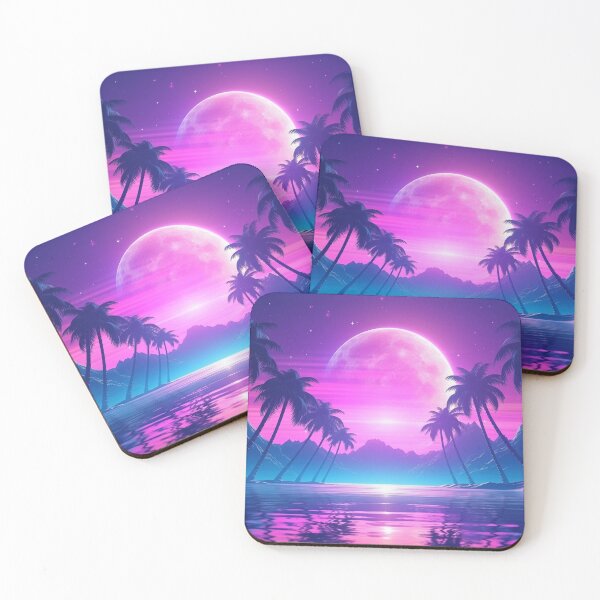 Item preview, Retrowave Sunset Symphony: Twilight Vibes designed and sold by Mullet Monkey.