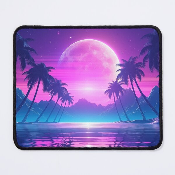 Item preview, Retrowave Sunset Symphony: Twilight Vibes designed and sold by Mullet Monkey.