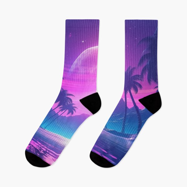 Item preview, Retrowave Sunset Symphony: Twilight Vibes designed and sold by Mullet Monkey.