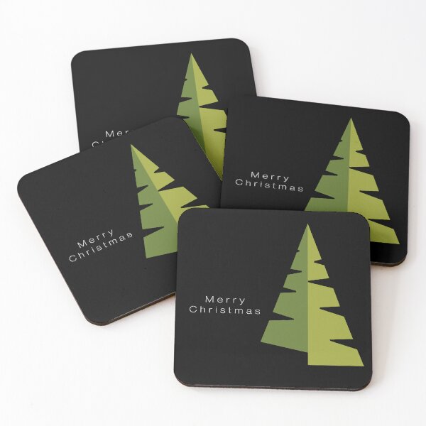 Item preview, Modern Christmas Tree Design - Abstract Christmas Tree Basic Geometric Shapes designed and sold by CottonGarb.