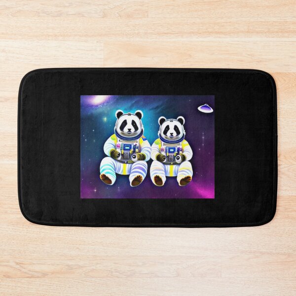 Item preview, Pandas in space designed and sold by Flowerslaps.