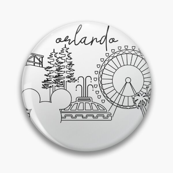Item preview, Around Orlando  designed and sold by ET-Stickers.