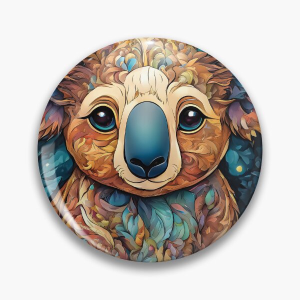 Item preview, Aesthetic Portrait: Koala Serenity Harmonious Hues designed and sold by Noorkin.