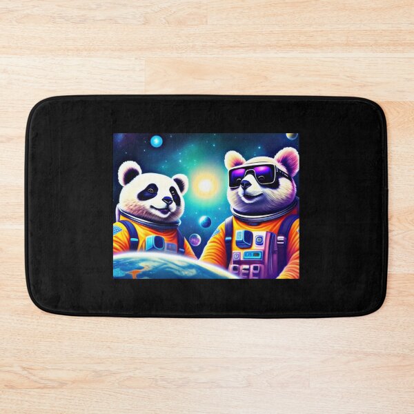 Item preview, Pandas in space designed and sold by Flowerslaps.
