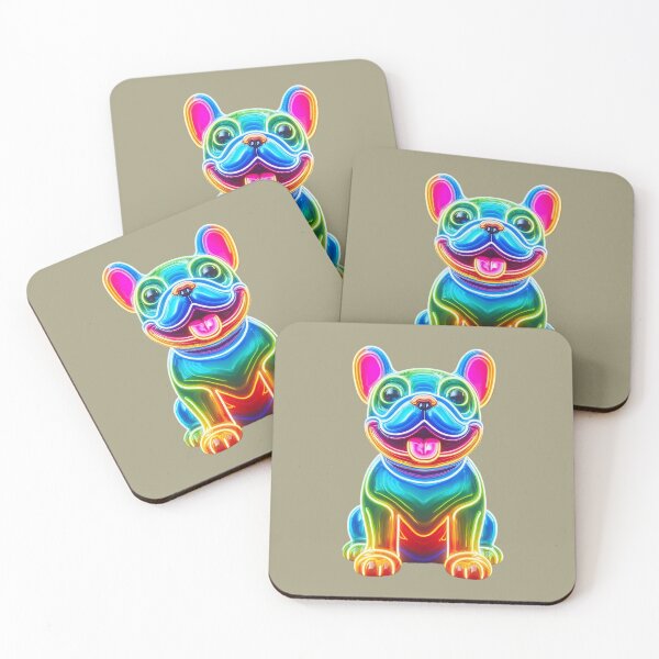 Item preview, French Bulldog Neon Edition designed and sold by Pet-Z.