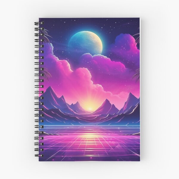 Item preview, Synthwave Sundown: Cool Breezes of Nostalgia designed and sold by Mullet Monkey.