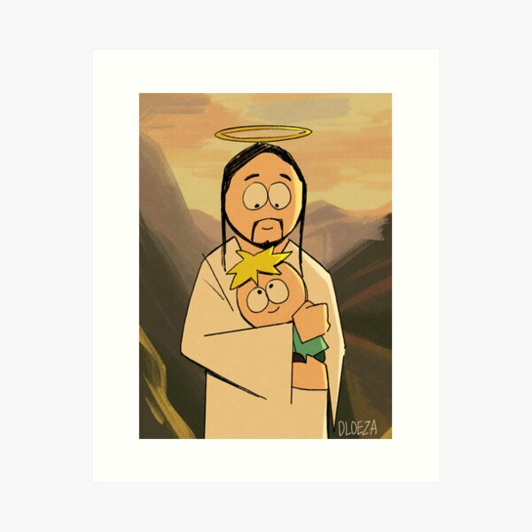 Item preview, Jesus & Butters designed and sold by Dani Loeza.