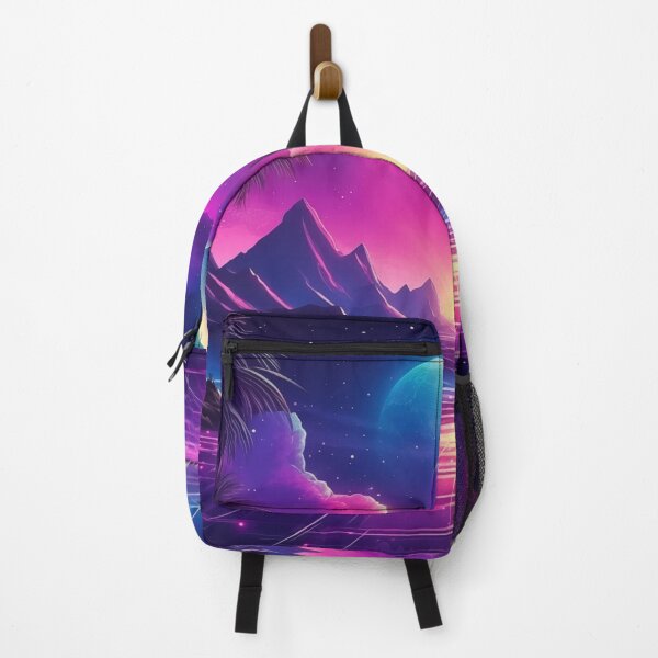 Item preview, Synthwave Sundown: Cool Breezes of Nostalgia designed and sold by Mullet Monkey.