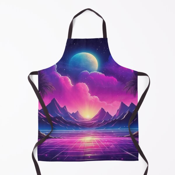 Item preview, Synthwave Sundown: Cool Breezes of Nostalgia designed and sold by Mullet Monkey.