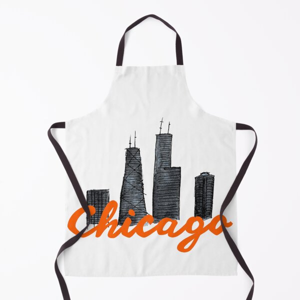 Item preview, Chicago Skyline Ink and Watercolor designed and sold by Color Chicago.