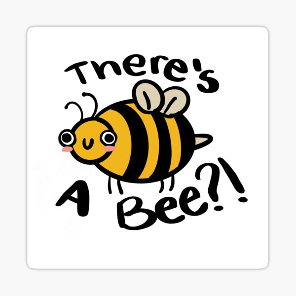 Great Work or Job Teacher Student School Bee Apple Classic Round Sticker, Zazzle