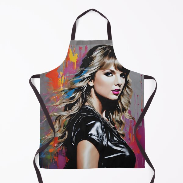 Item preview, Taylor Swift Portrait in Heavy Ink w/Orange, Yellow, and Pink focus designed and sold by Dan Farsaci.