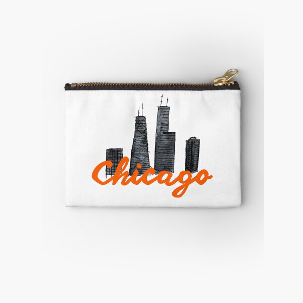 Item preview, Chicago Skyline Ink and Watercolor designed and sold by Color Chicago.