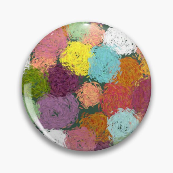 Item preview, Pastel Flower Puffs designed and sold by RepeatCandy.