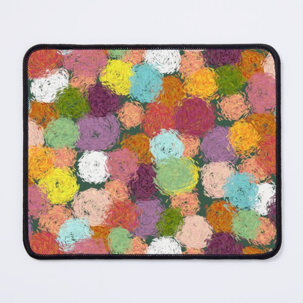 Item preview, Pastel Flower Puffs designed and sold by RepeatCandy.