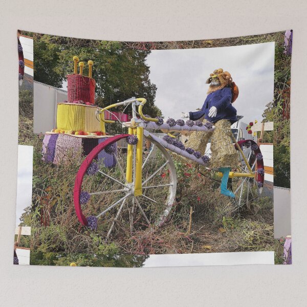 Item preview, vr 3529 / finition 2023  6 - Art de la Laine - Wool Art - un Vélo Magique  !  - Okaio Créations Olavia-Olao designed and sold by o.okaïo.