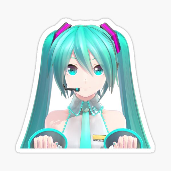 Miku Fiesta Sticker by Anime Seller