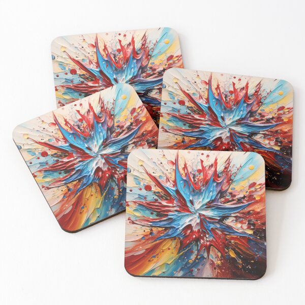 Item preview, Explore "Simplistic & Minimalistic Star Collision Art" designed and sold by ArtificialGenes.