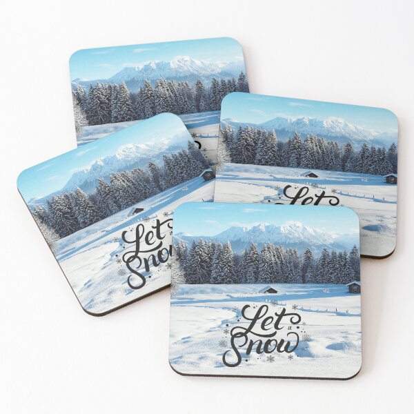 Item preview, Let it Snow Mountain Landscape! designed and sold by TidyKitchenInc.
