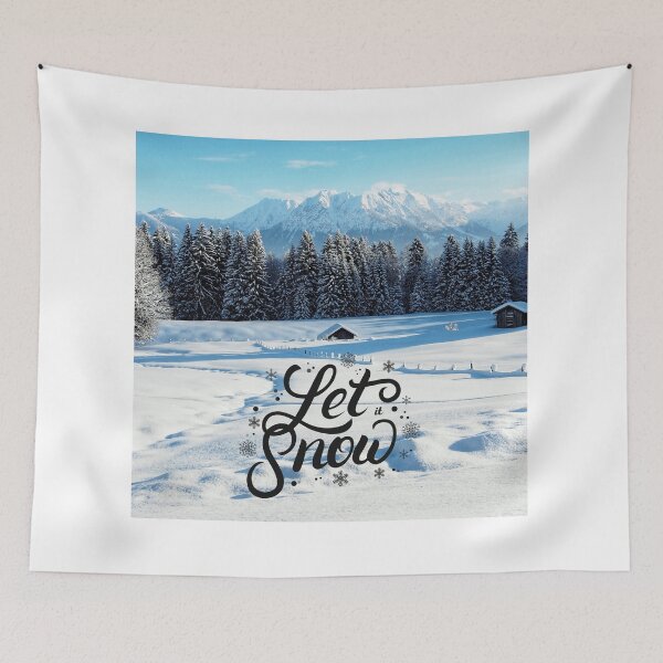 Item preview, Let it Snow Mountain Landscape! designed and sold by TidyKitchenInc.