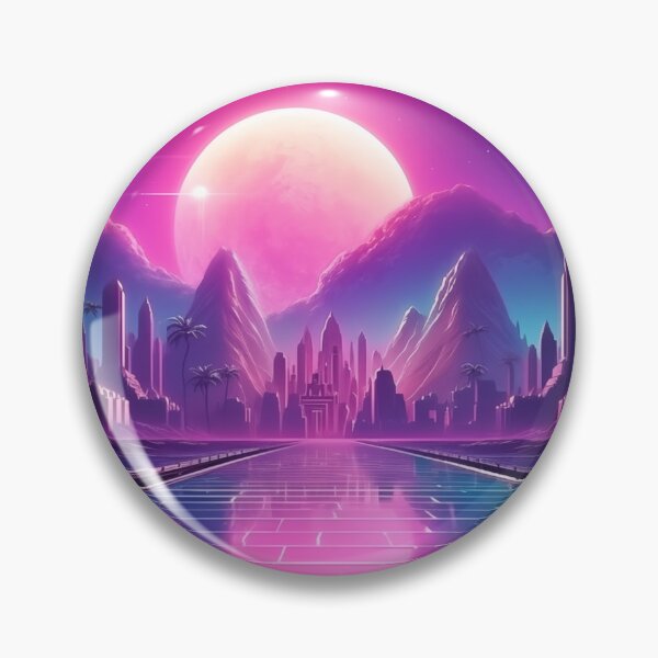 Item preview, Twilight Pulse: Synthwave Horizons at Dusk designed and sold by Mullet Monkey.