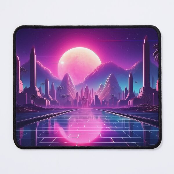 Item preview, Twilight Pulse: Synthwave Horizons at Dusk designed and sold by Mullet Monkey.