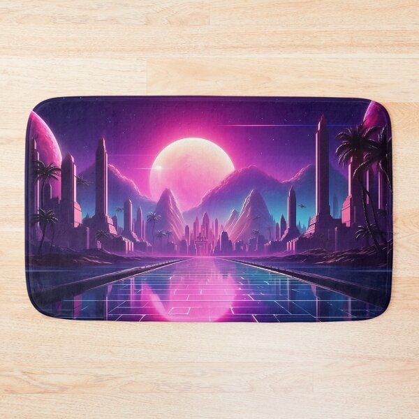Item preview, Twilight Pulse: Synthwave Horizons at Dusk designed and sold by Mullet Monkey.