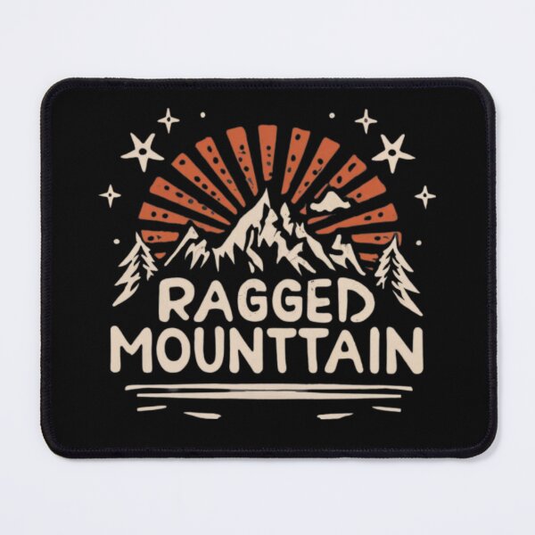 Item preview, Ragged Mountain - New Hampshire  designed and sold by GroovyDino.