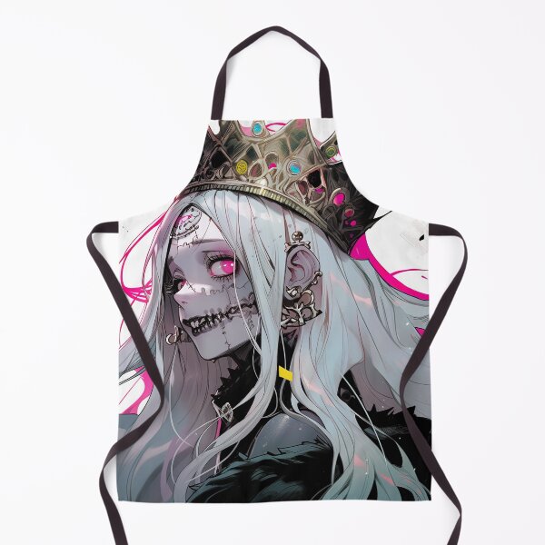 Item preview, Dark Fantasy Undead Gothic Queen Anime Girl designed and sold by bubblegoth.