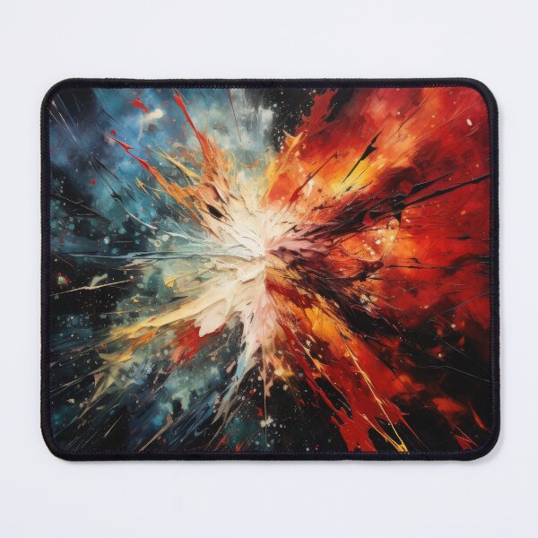 Item preview, Explore "Simplistic & Minimalistic Star Collision Art" designed and sold by ArtificialGenes.