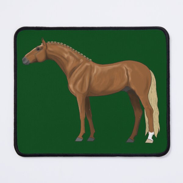 Item preview, Chestnut Warmblood with Flaxen Mane and Tail designed and sold by DappledMoon.