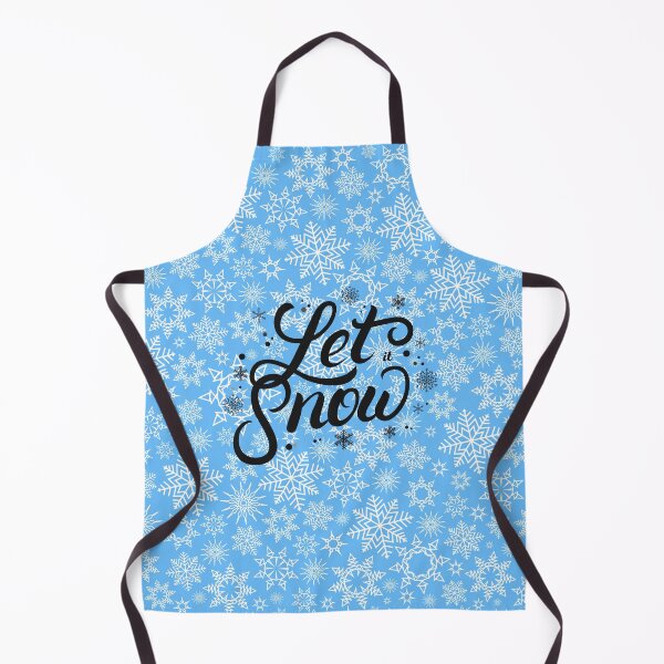 Item preview, Let it Snow Blue Pattern! designed and sold by TidyKitchenInc.
