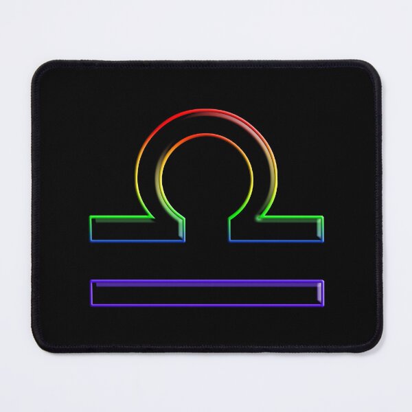 Item preview, Libra LGBT Zodiac Sign Rainbow Pride designed and sold by TheirChoice.